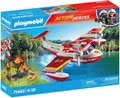 Playmobil® Feuerwehrflugzeug mit Löschfunktion (71463), Action Heroes Konstruktions-Spielset, (34 St), Made in Europe