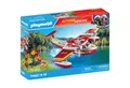 Playmobil® PLAYMOBIL City Action Feuerwehrflugzeug mit Konstruktions-Spielset