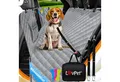 Lovpet Tier-Autoschondecke, 2in1 Hundedecke für Auto Rückbank & Kofferraum mit Seitenschutz