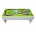 STIKKIPIX Möbelfolie DSWT06 Aufkleber passend für den DUNDRA-Tisch von IKEA (Möbel nicht inklusive) (1, Autorennbahn)