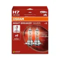 2x OSRAM NIGHT BREAKER® SILVER H7 GLÜHLAMPE 12V PX26D | 64210NBS-2HB