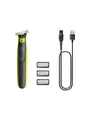 Philips OneBlade QP2724 - trimmer - lime green/dark grey