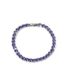 UNSHINEBAR Armband Tennis Iced Out Diamant Armband in Lila Silber für Herren und Damen
