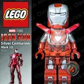 ⭐ LEGO 5002946 Eisen Man Silver Centurion Mehrzwecktasche Minifig sh232 Mark 33