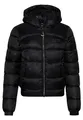 Superdry Damen Sports Bomberjacke mit Steppung Schwarz 38