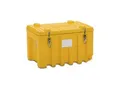 CEMO Universalbox aus Polyethylen, Inhalt 150 l, Traglast 100 kg, gelb