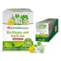 Bad Heilbrunner Bio Magen- & Darm Tee - Arzneitee im Pyramidenbeutel - Anis, Bitterer Fenchel, Koriander, Kümmel - krampflösend bei Magen- & Darm-Beschwerden (4 x 12 Pyramidenbeutel)