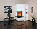 Hark Heizkamin Easy mit Regal 8kW 500/57 schwarz Sims Granit naturschwarz