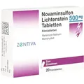 NOVAMINSULFON Lichtenst.500 mg Filmtabletten 20 St