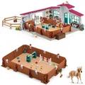 Schleich Horse Club 42639 Grand Manège Equestre Spielset 3 Abb. 2 Pferde 87 Acc.