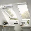 VELUX Dachfenster Komplettset GGU THERMO+EDW+LSB Fenster, 78x118 cm (MK06)