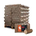 HEIZFUXX® Nestro XL Hartholzbriketts FSC – 960 kg Palette