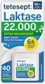 Tetesept Laktase 22.000 Laktasetabletten bei Laktoseunverträglichkeit 40 Stück