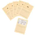 100 ELCO Sichthüllen Ordo classico DIN A4 beige glatt 120 g/qm