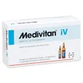 Medivitan iV 8 Doppel-Ampullen bei Vitamin B-Mangel & Erschöpfung - für neue Vitalität & neue Energie - schnell, direkt & lang anhaltend