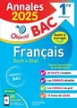 Français écrit + oral 1re générale : annales 2025, ... | Buch | Zustand sehr gut