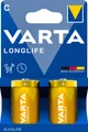 Varta Batterie Alkaline, Baby, C, LR14, 1.5V Longlife, Retail Blister (2-Pack)