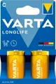 Batterie Baby C VARTA Longlife, hohe Lebens- & Lagerdauer, 1,5 V, 2 Stück 301444