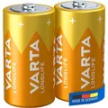 VARTA Batterien LONGLIFE Alkali-Mangan Baby C 1,5 V, 2 St.