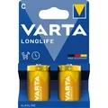 Baby-Batterie VARTA ''Longlife'' Alkaline, 1,5 V, LR14, Typ C, 2er-Blister