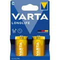 Baby-Batterie VARTA ''Longlife'' Alkaline, 1,5 V, LR14, Typ C, 2er-Blister