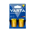 Varta Longlife Baby C Batterie 4114 LR14 (2er Blister)
