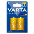 Varta Longlife C Baby Alkaline Batterien im 2er Blister