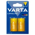 Varta Longlife C Blister 2 Baby -Batterie Alkali-Mangan 2 St. Batterie Baby (C)