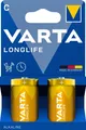50 Varta 4114 Longlife C / Baby Alkaline Batterien im 2er Blister