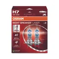 OSRAM H7 Night Breaker Laser 2x 2.0 Bis 150% mehr Helligkeit ,20% weißeres Licht