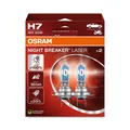2x OSRAM NIGHT BREAKER® LASER H7 GLÜHLAMPE 12V PX26D | 64210NL-2HB