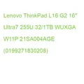 Lenovo ThinkPad L16 G2 16" Ultra7 255U 32/1TB WUXGA W11P 21SA004AGE (01992718302