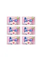 Nivea Gesichtsreinigungstücher Mizellen Reinigungstücher 3in1 Design Edition 6 x 25 Stück, 6-tlg., Gesichtsreinigung