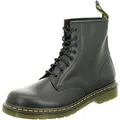 Dr. Martens Damen 1460 Combat Boots, Schwarz Black Smooth, 36 EU