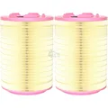 2x MAHLE / KNECHT Luftfilter LX 2082 Air Filter