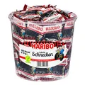 HARIBO Lakritz Schnecken Minibeutel Lakritz 1,27 kg, 100 St.
