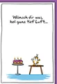 Geburtstag - Karte mit Umschlag - Hamster