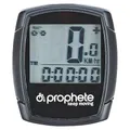Prophete Fahrradcomputer Basic – 9 Funktionen, kabelgebunden, große Anzeige, wassergeschützt, einfache Montage, ideal für Freizeit und Alltag