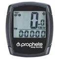 Prophete Fahrradcomputer Basic 9 Funktionen kabelgebunden große Anzeige