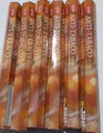 6 Packg. á 20 Stück RÄUCHERSTÄBCHEN Marke incense HEM Antitabak Anti Tobacco