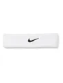 Nike Swoosh Classic Headband Stirnband Running Fitness Training Sport Haarband, White/Black, One Size