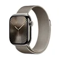 Apple Watch Series 10 4G 42mm Titan Natur Milanaise Natur