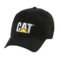 Caterpillar CAT Herren Kappe Schirmmütze Baseball Cap Schwarz mit Logo Einheitsgröße