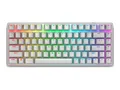 Dell Alienware Pro Wireless Gaming Keyboard - Tastatur - 75% - compact TKL - AlienFX Per-Key RGB / 16,8 Millionen Farben - kabellos - 2.4 GHz, Bluetooth 5.1, USB - QWERTY - USA - Tastenschalter: Alienware lineare mechanische Switches (Hotswap-fähig) (PRO-KB-W-WW)
