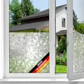d-c-fix Fensterfolie Splinter - 90 cm x 1,5 m – statische Sichtschutzfolie mit modernem Muster für Glasflächen – selbsthaftend, blickdicht, dekorativ