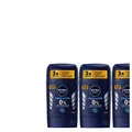 3x50ml Nivea Men Fresh Active Deodorant Deo Stick | 0% Aluminium | 48H Schutz