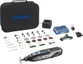 Dremel 8240-3/45 F0138240JF Akku-Multifunktionswerkzeug inkl. Akku, inkl. Ladegerät, mit Zubehör 12 V 2.0 Ah (F0138240JF)