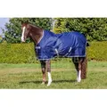 Bucas Freedom Turnout Light High Neck Regendecke - Navy/Silber