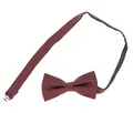 OLYMP Herren Fliege Fliege,Einfarbig,FliegRe,dunkelrot 39