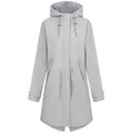 Derbe Blouson Derbe Friese Traveby Fisher Damen Regenmantel weiß XL (42)